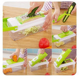 12 in 1 As seen on TV Fruits and Vegetables Dicer Slicer - ModernKitchenMaker.com