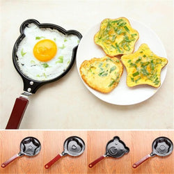 1PC Cute Shaped Egg Mold Frying Pan Non-Stick Pot