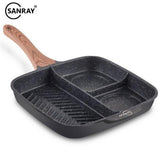 25*27cm Breakfast Triad Titanium Pan Non-Stick