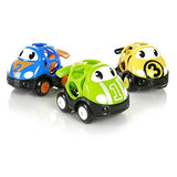 Oball 3 Piece Go Grippers Vehicles, Race Car-