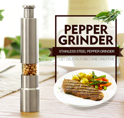 Click on - One-Hand Stainless Click Grinder