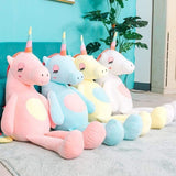 BIG SOFT UNICORN STUFFED PLUSH TOYS - ourkids-shop