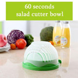 Easy 60 Second Salad/Fruit Bowl Cutter - ModernKitchenMaker.com