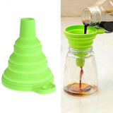 2 Piece Set Mini Portable Silicone Collapsible Water Funnel - ModernKitchenMaker.com