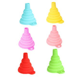 2 Piece Set Mini Portable Silicone Collapsible Water Funnel - ModernKitchenMaker.com