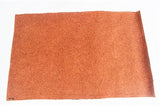 Handmade Cow Hide Patchwork Hair-On Fur Leather Rug , Genuine Animal Skin Leather Rug, Anti Slip Material On Back 10 SQ/FT