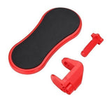 Arm Relaxer - Computer Armrest Pad Red Armrest Pads