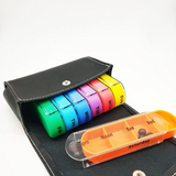Colorful Pill - Weekly Medicine Organizer Pill Cases & Splitters