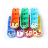 Colorful Pill - Weekly Medicine Organizer Pill Cases & Splitters