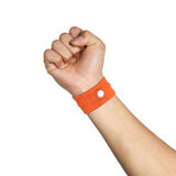 Fast Efficiency Anti Nausea Wristband Orange Wrist Support