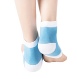 Goodbye Dry Heels Moisturizing Socks Blue Socks