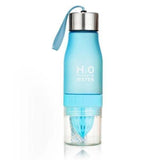 Ideal H2O Fruit and Water Bottle Blue Water Bottles