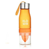 Ideal H2O Fruit and Water Bottle Orange Water Bottles