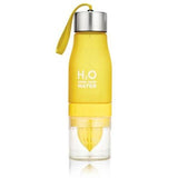 Ideal H2O Fruit and Water Bottle Yellow Water Bottles