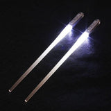 Light-It-Up LED Glowing Chopsticks (1 pair) White Chopsticks