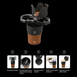 Auto-Mug Storage Organizer Car Cup Holder