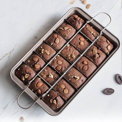 Brownie baking pan