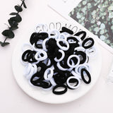 100PCS Girls Nylon Rubber Bands