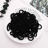 100PCS Girls Nylon Rubber Bands