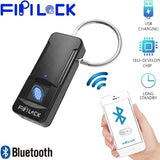 Bluetooth Fingerprint Smart Padlock Waterproof