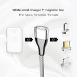 Mini Portable Magnetic Power Bank LED Light