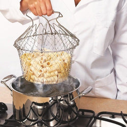 Chef Basket Stainless Steel Fried Filter Drainage Basket