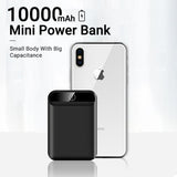 Mini Dual USB Power Bank With LED Display 10000mAh