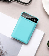 Mini Dual USB Power Bank With LED Display 10000mAh