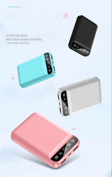 Mini Dual USB Power Bank With LED Display 10000mAh