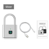 Fingerprint Smart Keyless USB Rechargeable Padlock