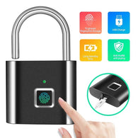 Fingerprint Smart Keyless USB Rechargeable Padlock