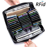 RFID Function - Large Capacity 36 Slots Wallet