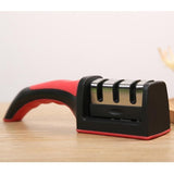 Kitchen Knife Sharpener Quick Professional Knife Sharpener with 3 Stages of Sharping - ModernKitchenMaker.com