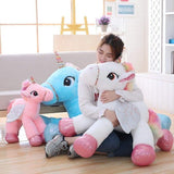 BIG SOFT KAWAII UNICORN STUFFED PLUSH TOYS - ourkids-shop