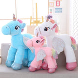 BIG SOFT KAWAII UNICORN STUFFED PLUSH TOYS - ourkids-shop