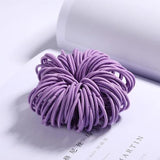 100PCS Girls Nylon Rubber Bands