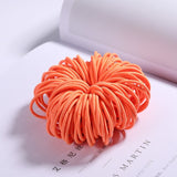 100PCS Girls Nylon Rubber Bands