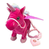 Electric Walking Unicorn Plush Toy For Children Christmas Gifts - ourkids-shop