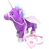 Electric Walking Unicorn Plush Toy For Children Christmas Gifts - ourkids-shop