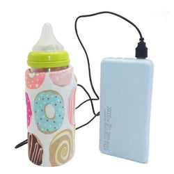 USB Milk Water Warmer Travel Stroller Insulated Bag Baby Nursing Bottle Heater - ourkids-shop