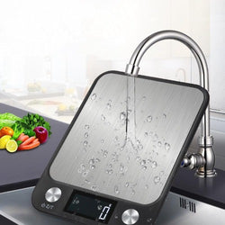 LCD Display 10kg/1g  Digital Food Kitchen Scale Stainless Steel