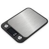 LCD Display 10kg/1g  Digital Food Kitchen Scale Stainless Steel